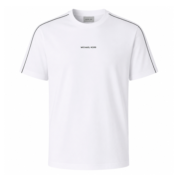 Michael Kors T-shirts Blanc - T-shirt en coton avec logo - S - Ref 80 €